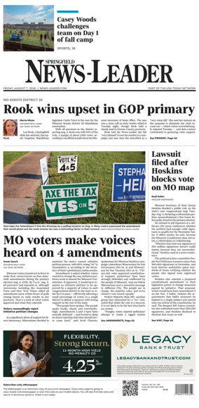 Cover of Springfield News-Leader