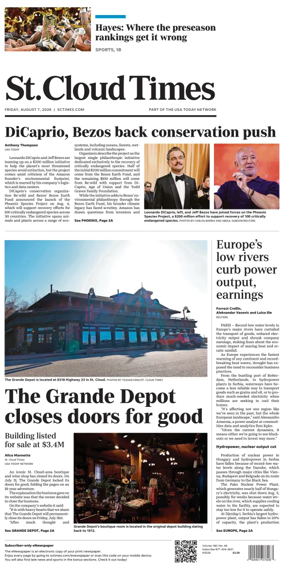Cover of St. Cloud Times