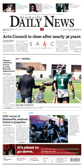 Cover of Starkville Daily News