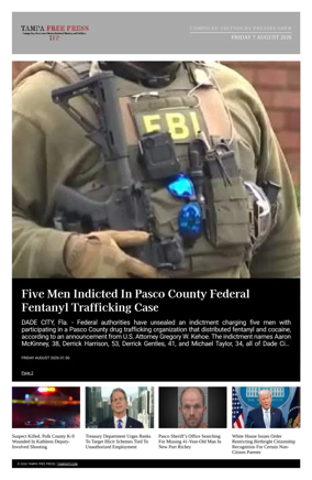 Cover of Tampa Free Press