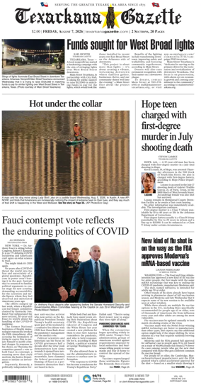 Cover of Texarkana Gazette