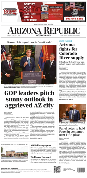 Cover of The Arizona Republic