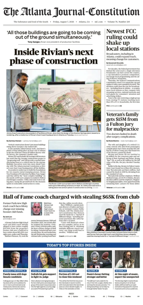 Cover of The Atlanta Journal-Constitution
