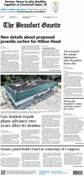 Cover of The Beaufort Gazette