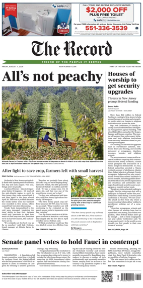 Cover of The Bergen Record