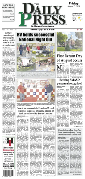 Cover of The Daily Press