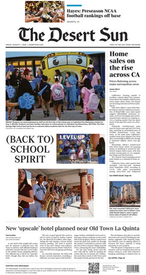 Cover of The Desert Sun