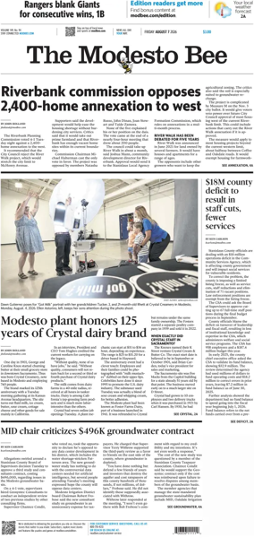 Cover of The Modesto Bee