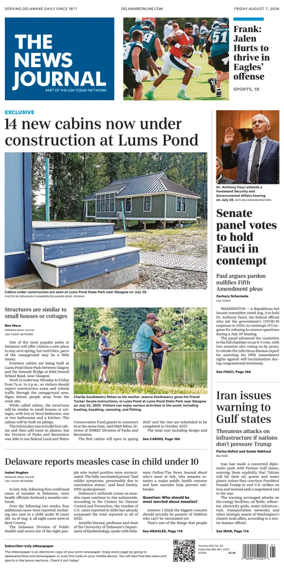 Cover of The News Journal