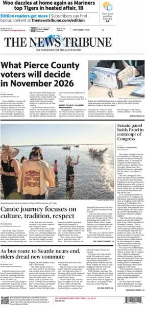 Cover of The News Tribune