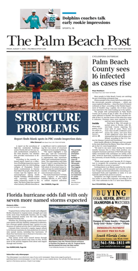 Cover of The Palm Beach Post