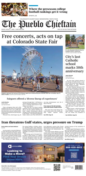 Cover of The Pueblo Chieftain