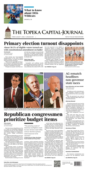 Cover of The Topeka Capital-Journal