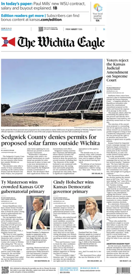 Cover of The Wichita Eagle