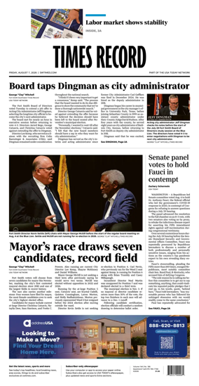 Cover of Times Record (Ft. Smith Southwest)