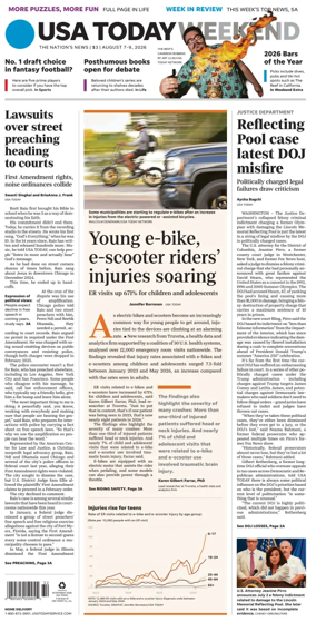Cover of USA TODAY US Edition