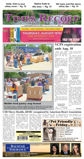 Cover of Valley City Times-Record
