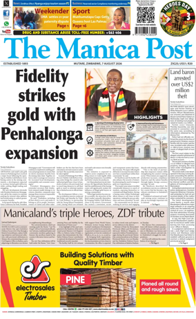 Cover of The Manica Post