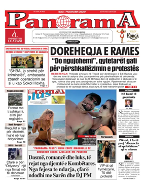 Cover of Panorama (Albania)