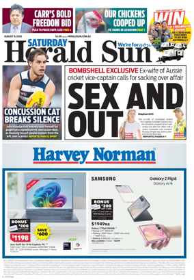 Cover of Herald Sun
