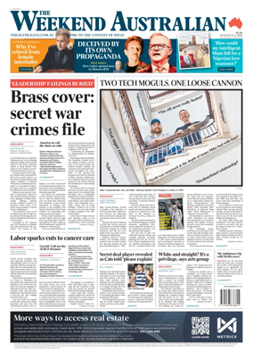 Cover of The Australian