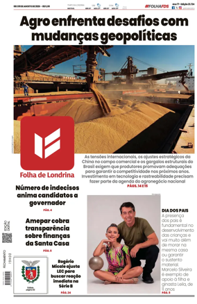 Cover of Folha de Londrina