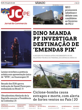 Cover of Jornal do Commercio