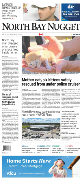 Cover of North Bay Nugget