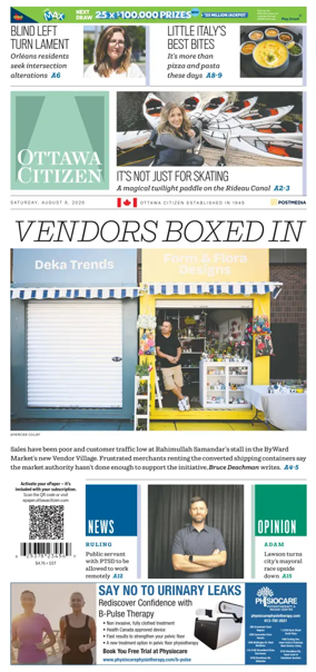 Cover of Ottawa Citizen