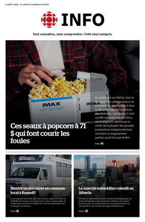Cover of Radio-Canada Info