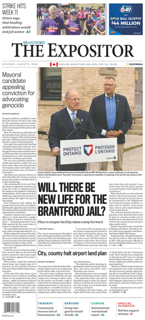 Cover of The Expositor (Brantford)