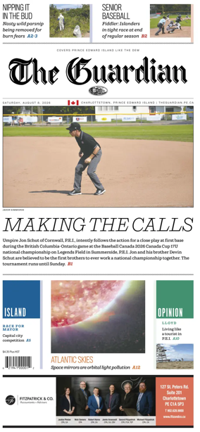 Cover of The Guardian (Charlottetown)