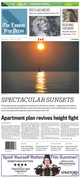 Cover of The London Free Press