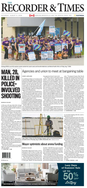 Cover of The Recorder & Times (Brockville)