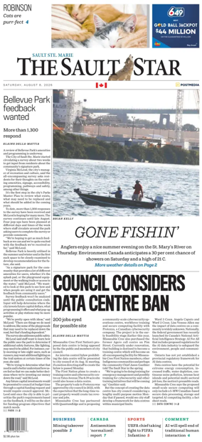 Cover of The Sault Star