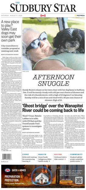 Cover of The Sudbury Star