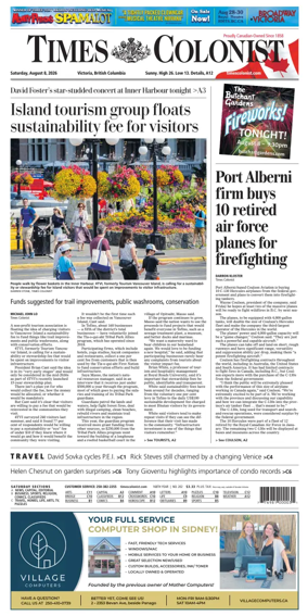 Cover of Times Colonist
