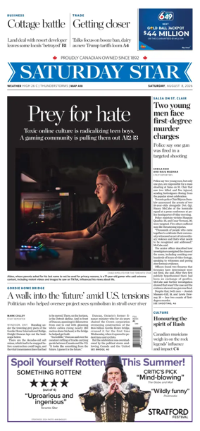 Cover of Toronto Star