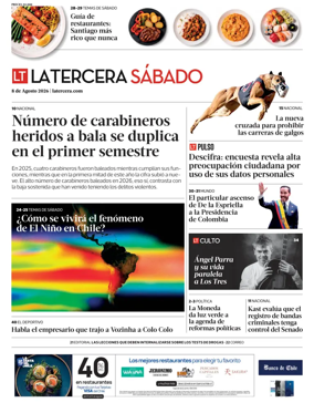 Cover of La Tercera
