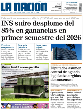 Cover of La Nacion (Costa Rica)