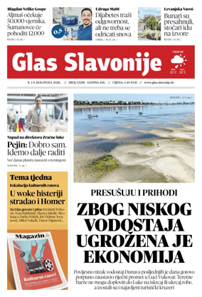 Cover of Glas Slavonije