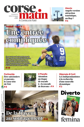 Cover of Corse Matin