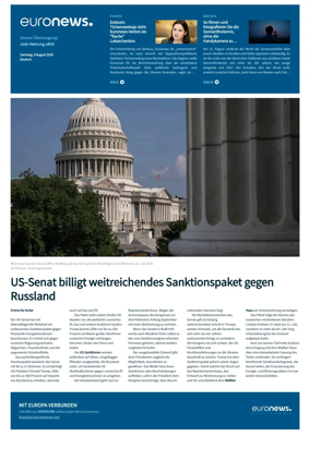 Cover of Euronews (German Edition)