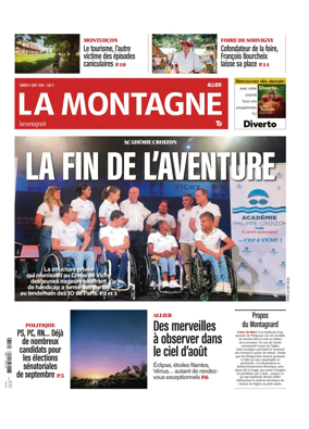 Cover of La Montagne (Moulins)