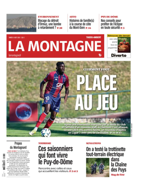 Cover of La Montagne (Thiers-Ambert)