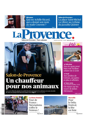 Cover of La Provence Salon-de-Provence / Pays salonais