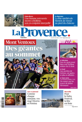 Cover of La Provences Vaucluse