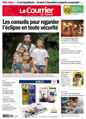 Cover of Le Courrier de l’Ouest (Deux-Sevres)