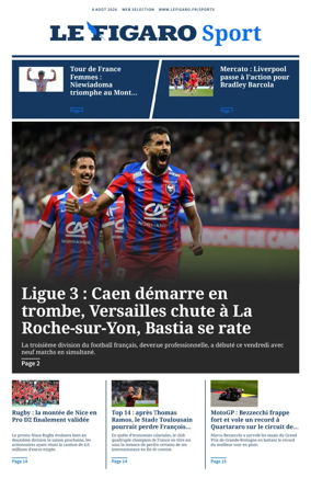 Cover of Le Figaro Sport