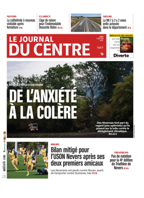 Cover of Le Journal du Centre